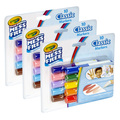 Crayola Color Wonder Mess Free Mini Markers, Classic Colors, 10 Count, PK3 752471